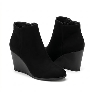 Paire de bottines compensées Héloïse noires