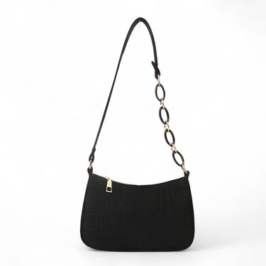 VANA - Petit Sac à Main Bandoulière en Croco