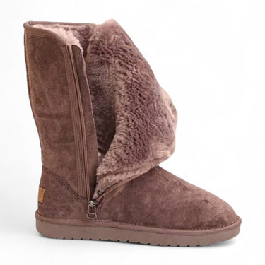 Alaya - Bottes Fourrées à Fermeture Femme Hiver