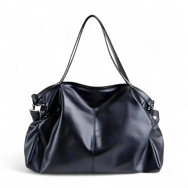 INES Sac à Main de Cours en Cuir Souple - Main Image