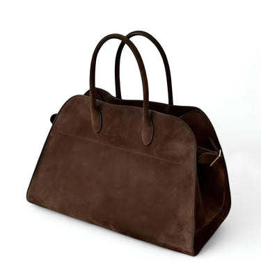 CINTIA - Grand Sac à Main en Daim à Bandoulière