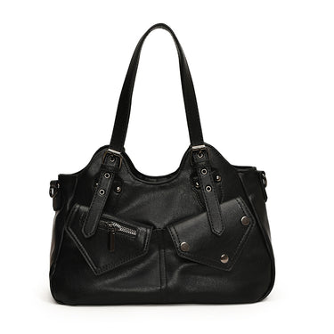 CYNTHIA - Sac à Main de Cours en Cuir Multipoches