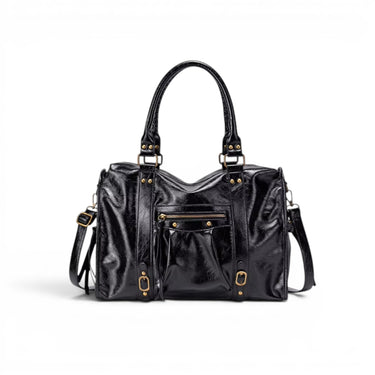 DARYA - Grand Sac à Main de Cours en Cuir Vintage