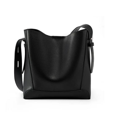 MICA - Sac à Main de Cours de Luxe en Cuir Lisse à Bandoulière