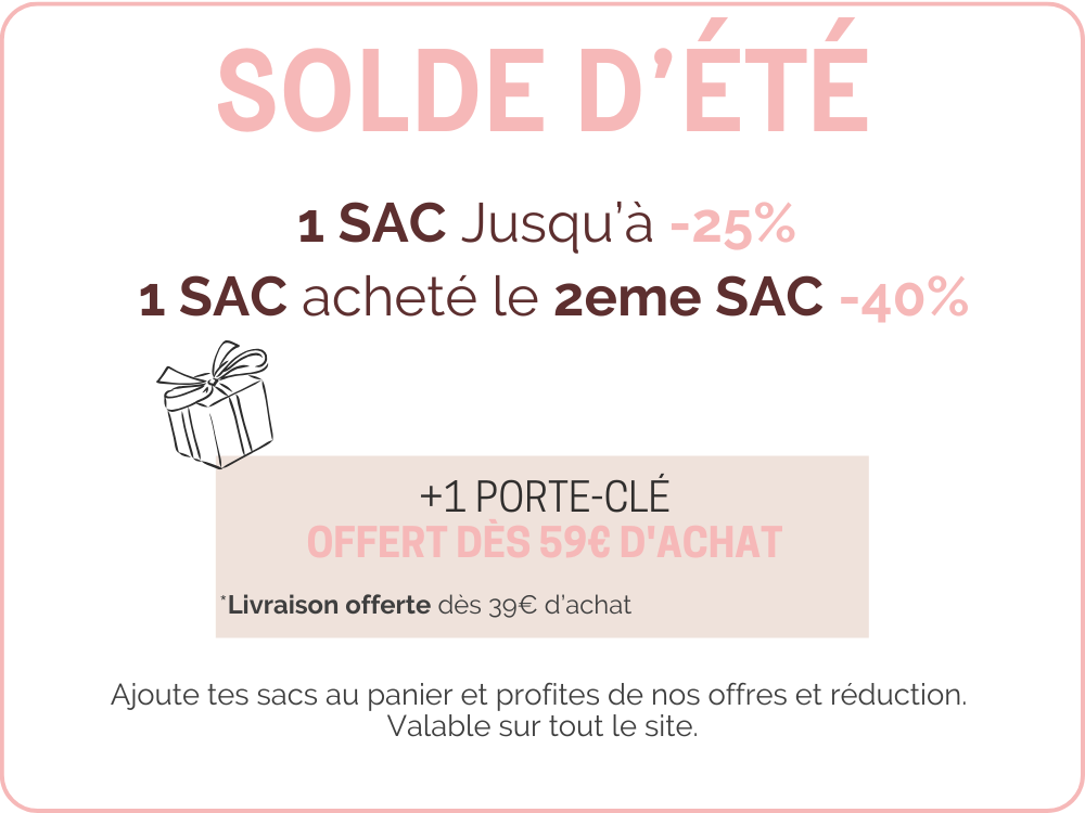Sac cadeau Ba&sh papier cartonné - Collection Sac cadeau Ba&sh papier cartonné - Collection