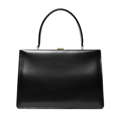 ANGIE - Handtasche aus glattem Leder vintage