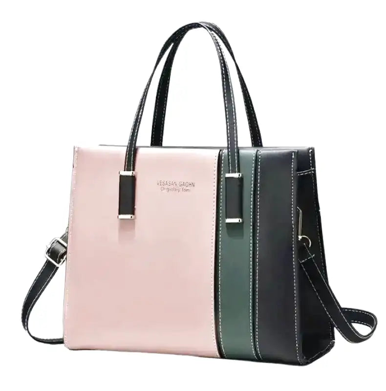 DÉMÉTER Grand Sac à Main avec Bandoulière en Cuir – Dione Couture