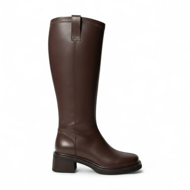 Kitry - Bottes Cavalières Tendances à Talon Épais pour Femme