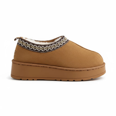 "Douv - Stivali Pantofole Foderate Calde in Camoscio"