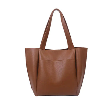 DIANA - Large Soft Leather Hand Bag for School