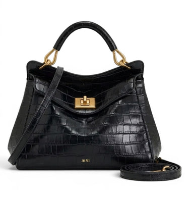 Paola Croco – Grand Sac à Main Femme en Cuir Effet Croco