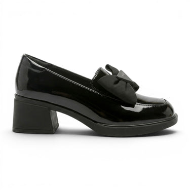 Bellarya – Mocassin Femme Verni Nœud Élégant