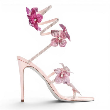Shinra - Sandale à Talon Aiguille Femme Rose