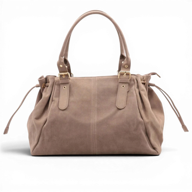 EYNA XL Suède - Sac à Main Cours en Suède Large
