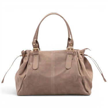 EYNA XL Suède - Sac à Main Cours en Suède Large