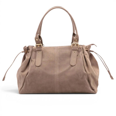 EYNA XL Suède - Sac à Main Cours en Suède Large
