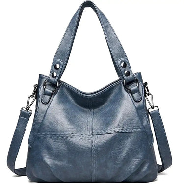 LEONOR - Leather Shoulder Hand Bag for School